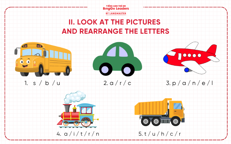 Đề thi tiếng Anh lớp 3 cuối học kỳ 2 Smart Start