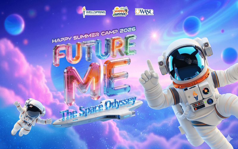 Trại hè tiếng Anh cho bé Wellspring 2026