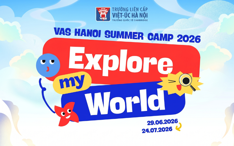 Trại hè tiếng Anh cho bé VAS English Summer Camp 2026