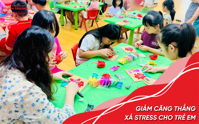 Hoạt động ngoại khóa hỗ trợ giảm căng thẳng cho trẻ em