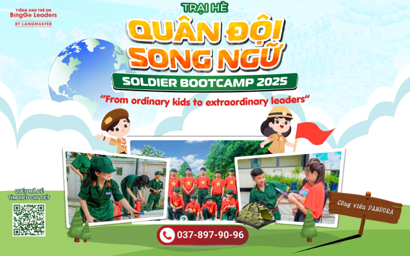Trại hè giao tiếp tiếng Anh cho trẻ Cara
