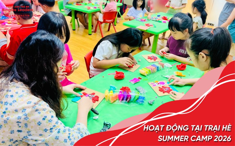 Các hoạt động tại trại hè tiếng Anh Summer Camp 2026