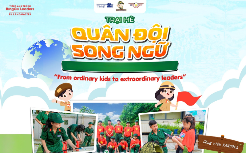 Trại hè tiếng Anh Quân đội Cara