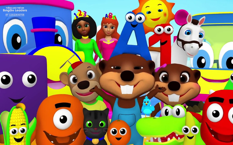 Kênh Youtube tiếng Anh trẻ em Busy Beavers