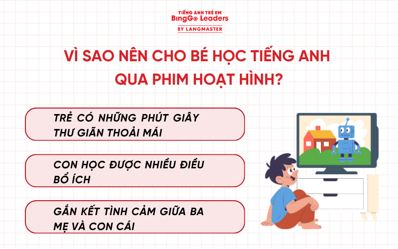 Phim hoạt hình tiếng Anh cho bé