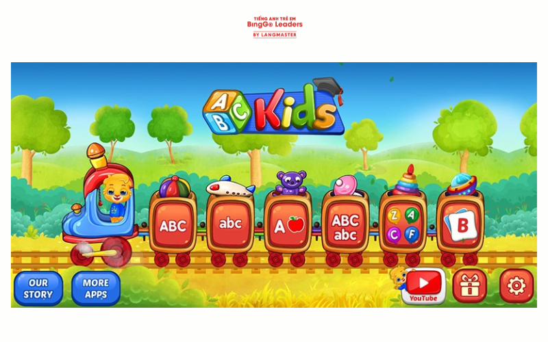 App học tiếng Anh miễn phí cho trẻ em