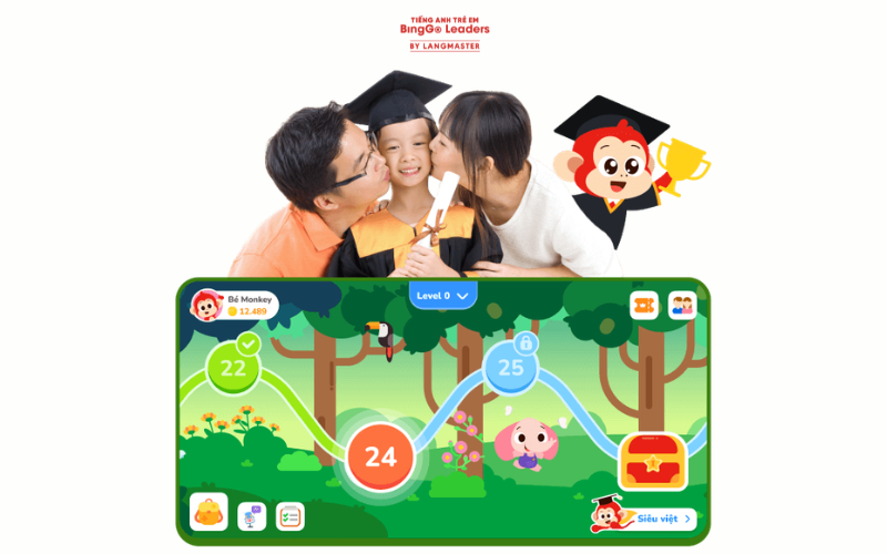 App học tiếng Anh miễn phí cho trẻ em