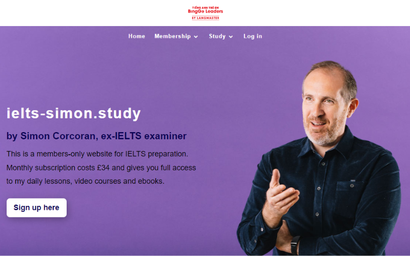 Web học IELTS free