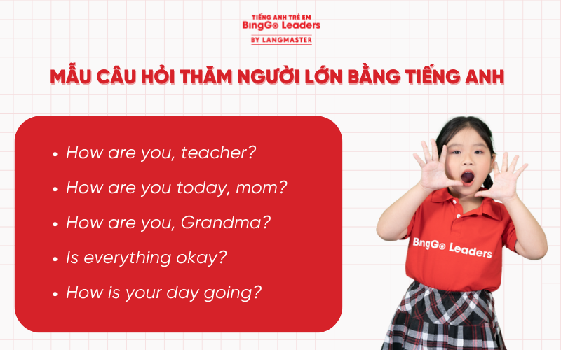 Chào hỏi bằng tiếng Anh cho bé