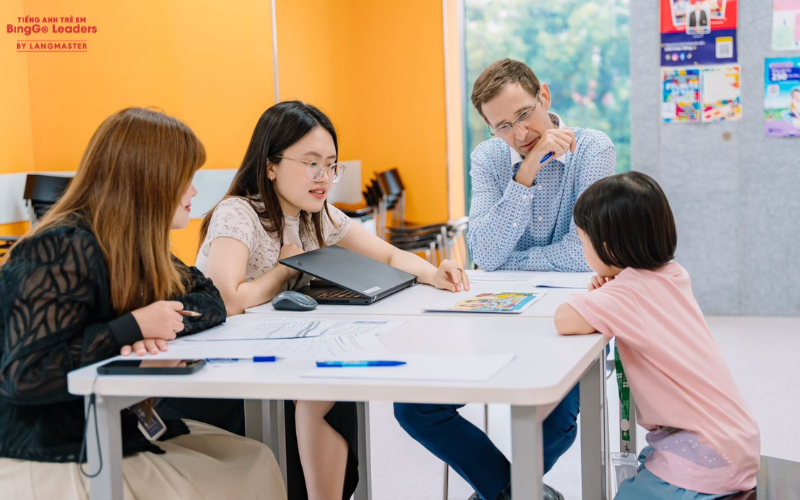 trung tâm tiếng Anh cho bé