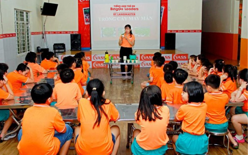 trung tâm tiếng Anh cho bé