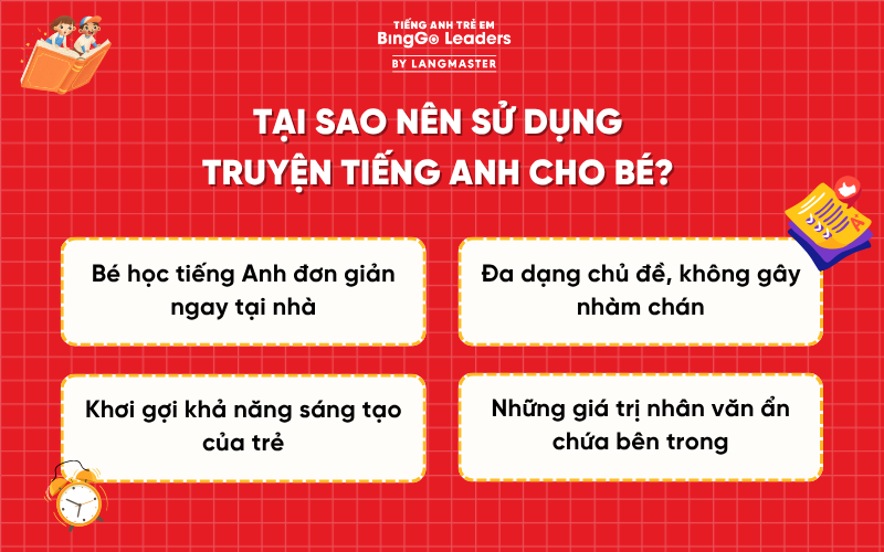 truyện tiếng Anh cho bé