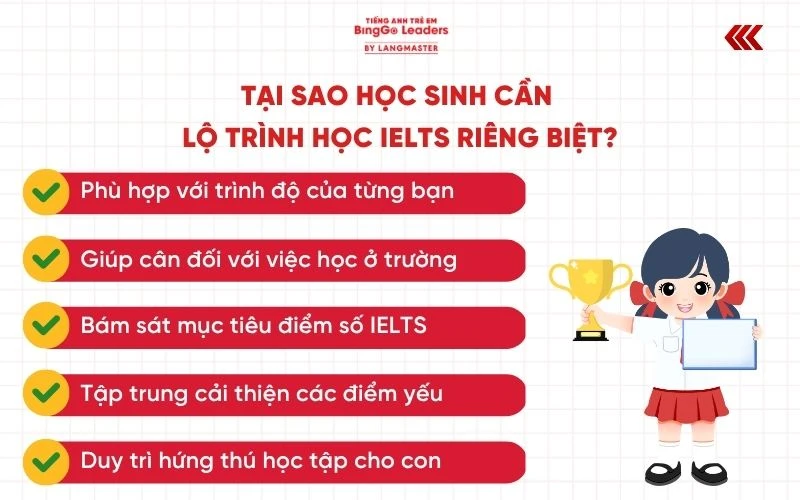 Lộ trình học IELTS cho trẻ em