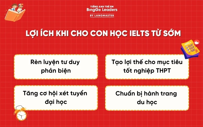 Lợi ích khi cho con học IELTS từ sớm