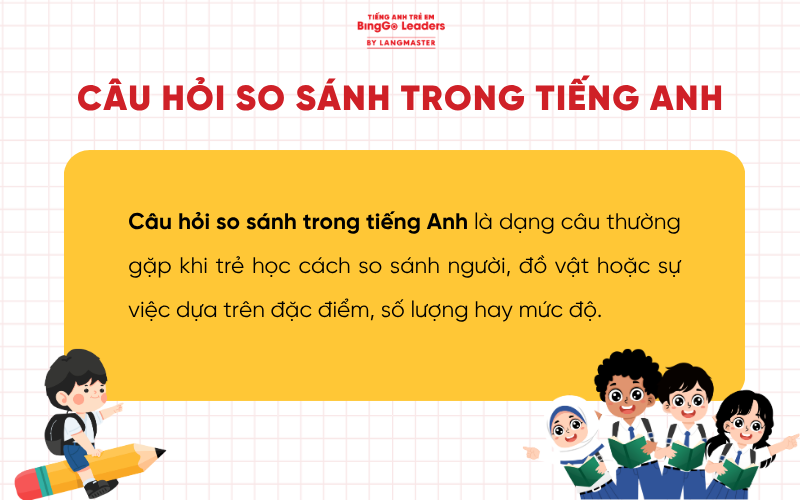 Câu hỏi so sánh trong tiếng Anh là gì?