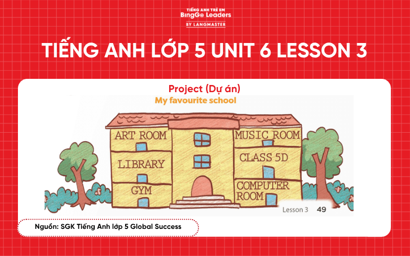 Bài tập tiếng Anh lớp 5 Unit 6 Lesson 3