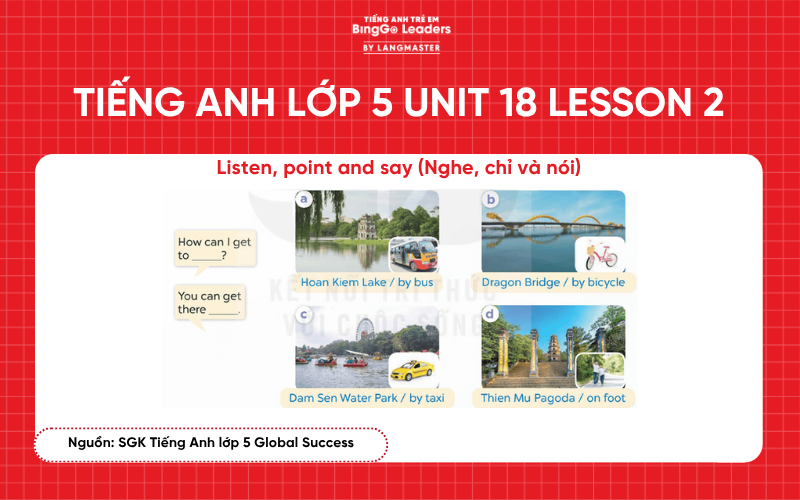 tiếng Anh lớp 5 Unit 18 Lesson 2