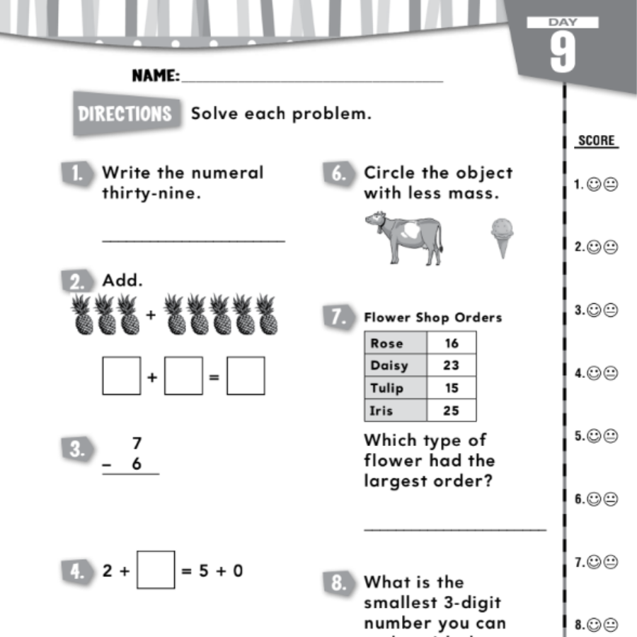 Bộ sách 180 Days of Math